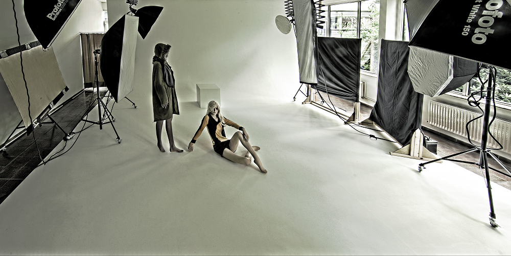 Studio Blende18 — weiße Hohlkehle